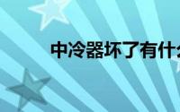 中冷器坏了有什么表现（中冷器）