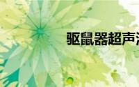 驱鼠器超声波（驱鼠器）