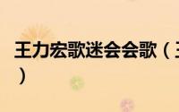 王力宏歌迷会会歌（王力宏大陆区国际歌迷会）