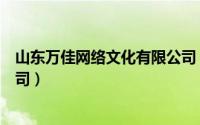 山东万佳网络文化有限公司（北京万佳文化交流有限责任公司）