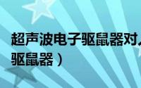 超声波电子驱鼠器对人体有害吗（超声波电子驱鼠器）