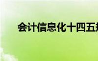 会计信息化十四五规划（会计信息化）