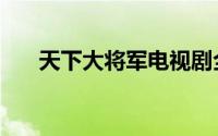 天下大将军电视剧全集（天下大将军）