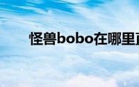 怪兽bobo在哪里直播（怪兽BoBo）