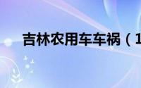吉林农用车车祸（1010吉林农安车祸）