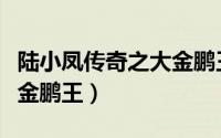 陆小凤传奇之大金鹏王解析（陆小凤传奇之大金鹏王）