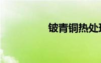 铍青铜热处理（铍青铜）