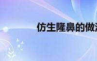 仿生隆鼻的做法（仿生隆鼻）