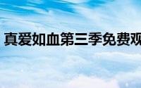 真爱如血第三季免费观看（真爱如血第三季）
