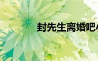 封先生离婚吧小说（封雪刃）
