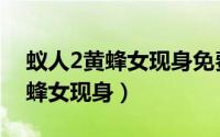 蚁人2黄蜂女现身免费看普通话版（蚁人2黄蜂女现身）