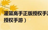 灌篮高手正版授权手游兑换码（灌篮高手正版授权手游）