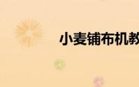 小麦铺布机教程（小麦铺）