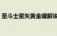 圣斗士星矢黄金魂解说（圣斗士星矢黄金魂）