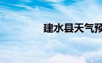 建水县天气预报（建水县）