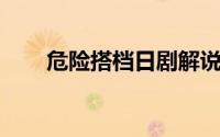 危险搭档日剧解说（投捕搭档 日剧）
