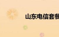 山东电信套餐（山东电信）