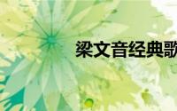 梁文音经典歌曲（梁文音）