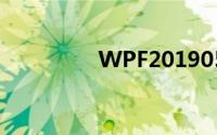 WPF20190520（WPF）