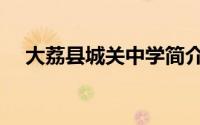 大荔县城关中学简介（大荔县城关中学）