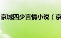 京城四少言情小说（京城四少 言情小说系列）