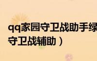 qq家园守卫战助手绿色官方版（小白QQ家园守卫战辅助）
