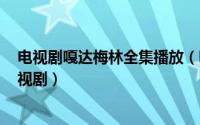 电视剧嘎达梅林全集播放（嘎达梅林 2011年陈家林执导电视剧）