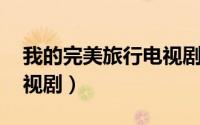 我的完美旅行电视剧（完美旅行 袁敏编剧影视剧）