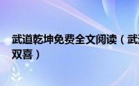 武道乾坤免费全文阅读（武道乾坤 武道乾坤-作者：新版红双喜）