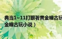 典当1~11打眼著黄金瞳古玩小说书籍（典当1~11打眼著黄金瞳古玩小说）