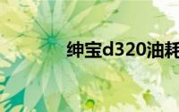 绅宝d320油耗（绅宝D320）