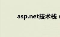 asp.net技术栈（ASP.NET技术）