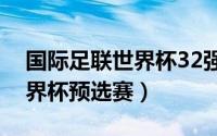 国际足联世界杯32强宣传海报（国际足联世界杯预选赛）