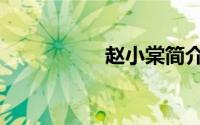 赵小棠简介（赵小棠）