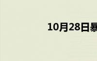 10月28日暴力恐怖袭击