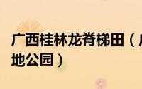 广西桂林龙脊梯田（广西龙胜龙脊梯田国家湿地公园）