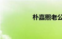 朴嘉熙老公（朴嘉熙）