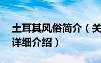 土耳其风俗简介（关于赔妻 土耳其文化传统详细介绍）