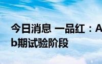 今日消息 一品红：AR882正处于全球临床Ⅱb期试验阶段