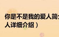 你是不是我的爱人简介（关于如果你是我的爱人详细介绍）