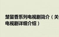 楚留香系列电视剧简介（关于楚留香新传 2011年张敏执导电视剧详细介绍）