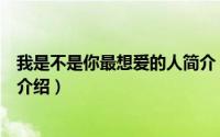 我是不是你最想爱的人简介（关于我不是你想要爱的人详细介绍）