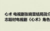 心术 电视剧张晓蕾结局简介（关于张晓蕾 都市医疗行业励志题材电视剧《心术》角色详细介绍）