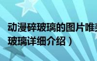 动漫碎玻璃的图片唯美简介（关于动漫美女砸玻璃详细介绍）