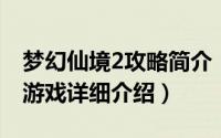 梦幻仙境2攻略简介（关于梦幻仙境2 动作类游戏详细介绍）