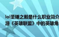 lol圣锤之毅是什么职业简介（关于圣锤之毅 MOBA竞技网游《英雄联盟》中的英雄角色详细介绍）