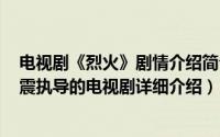 电视剧《烈火》剧情介绍简介（关于烈火 2011年赵青、于震执导的电视剧详细介绍）
