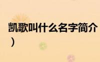凯歌叫什么名字简介（关于凯歌王朝详细介绍）