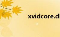 xvidcore.dll的详细介绍