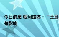 今日消息 银河磁体：“土耳其发现稀土”消息目前对公司没有影响
